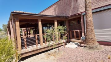 Covered patio